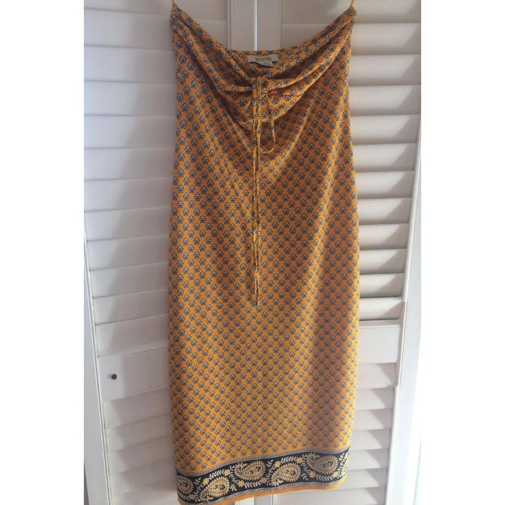 MICHAEL KORS STRAPLESS DRESS EUC